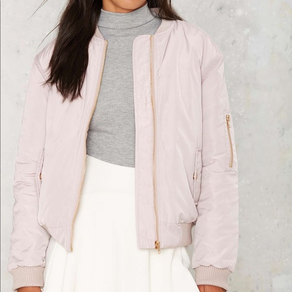 Pink Bomber Jacket - Picture 1 of 6